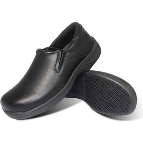 Lfc, Llc Genuine Grip® Women's Slip-on Shoes, Size 10M, Black 470-10M